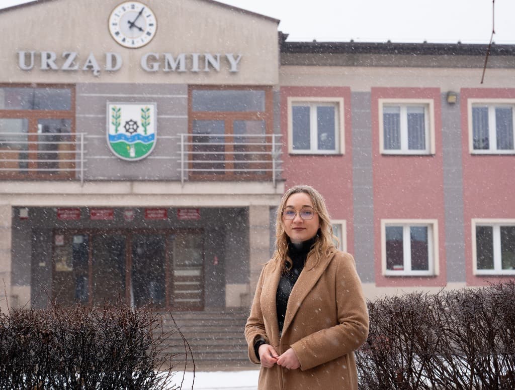 Aleksandra Złotosz - inicjatorka petycji i kandydatka do Rady Gminy Wręczyca Wielka